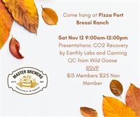 next meeting at Pizza Port